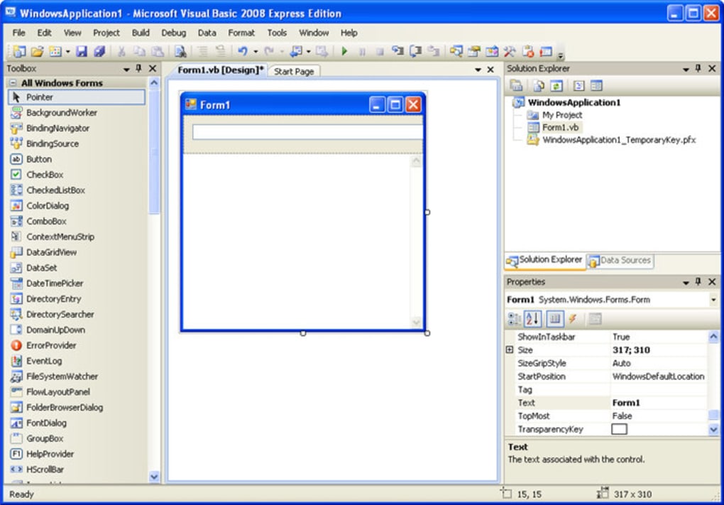 Visual Basic 6.0 Full Download